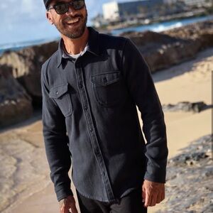 Outerknow  Blanket Shirt Large black like new